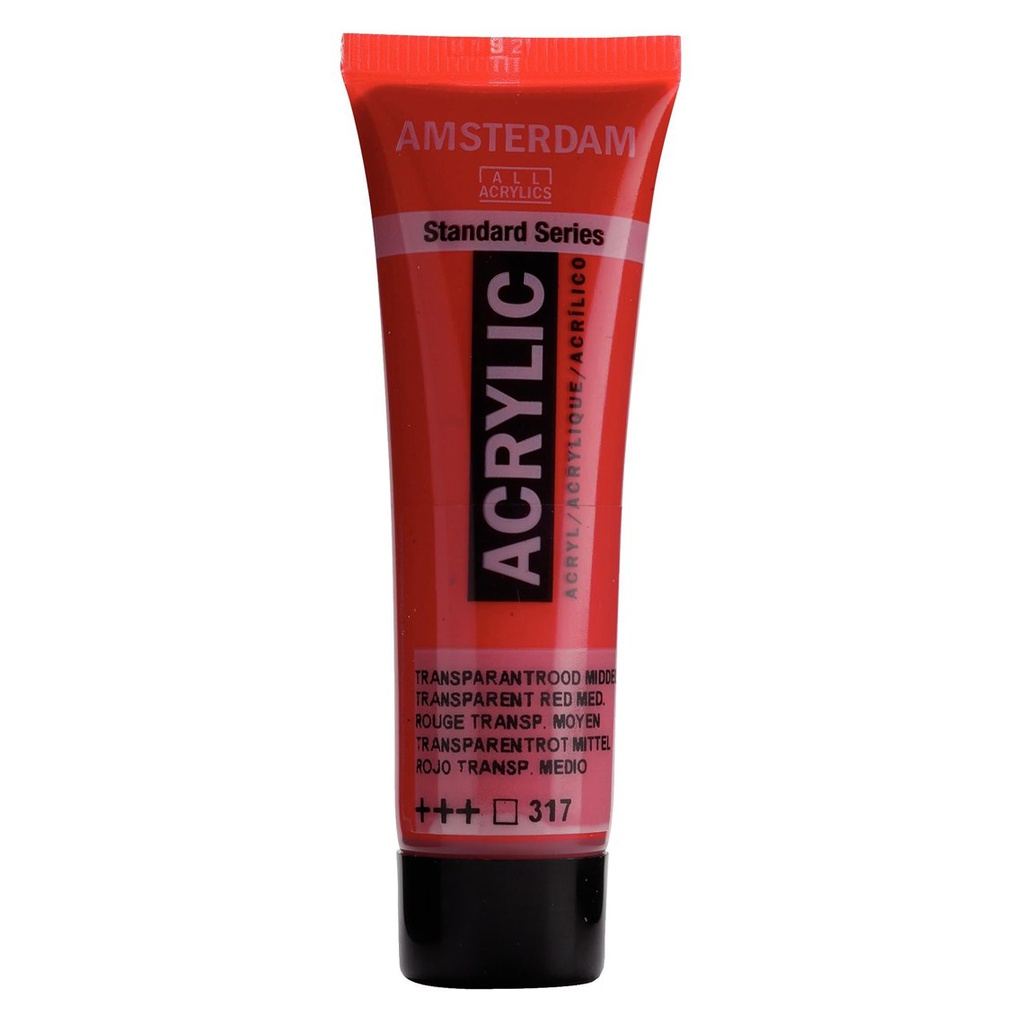 ACRILICO ROJO TRANS 20ML