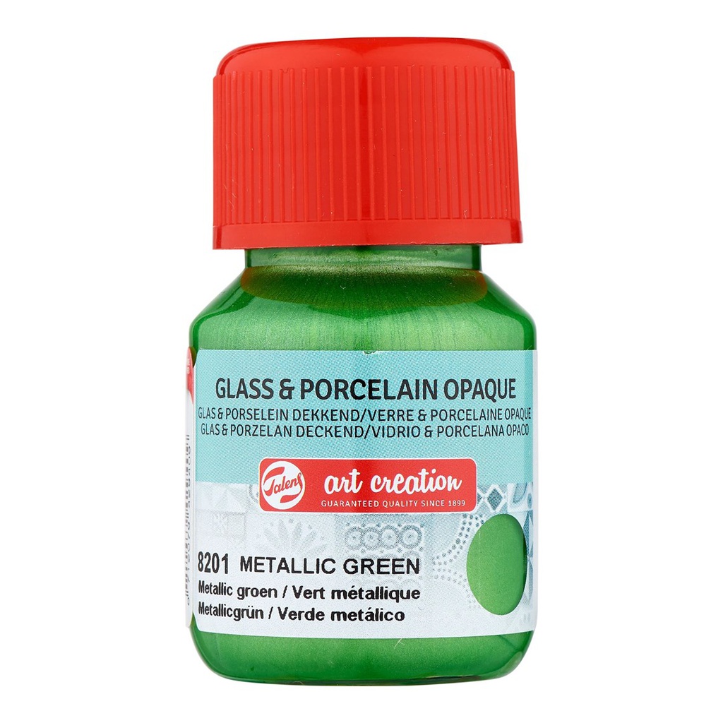 VITRAL OPACA VERDE METALIZADO 30ML