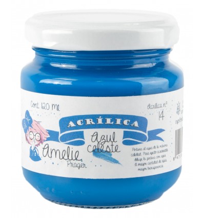 ACRILICA AZUL CELESTE 120ML