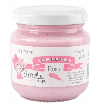 ACRILICA ROSA 120ML