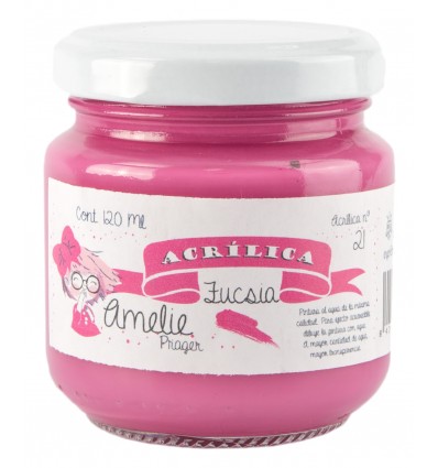 ACRILICA FUCSIA 120ML