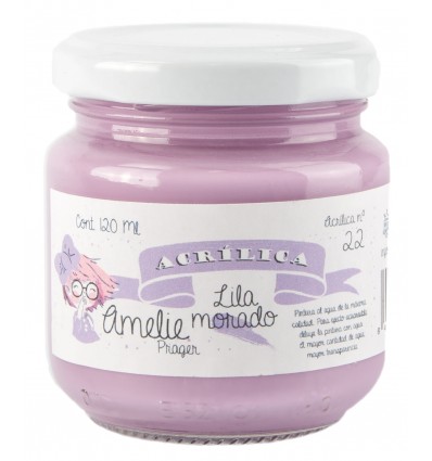 ACRILICA LILA MORADO 120ML