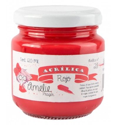 ACRILICA ROJO 120ML