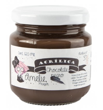 ACRILICA CHOCOLATE NEGRO 120ML