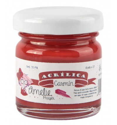 ACRILICO CARMIN 30ML