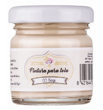 PINTURA TELA BEIGE 30ML