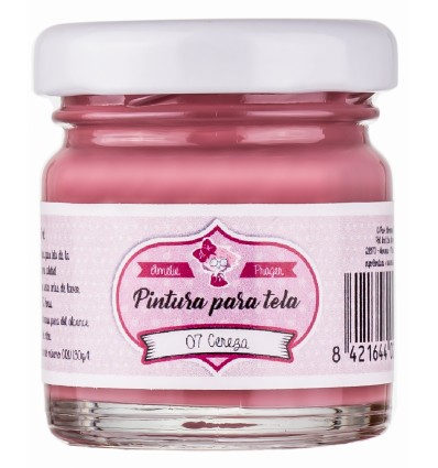 PINTURA TELA CEREZA 30ML