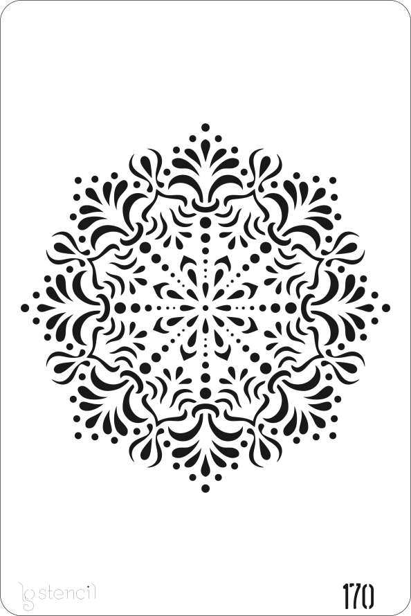 STENCIL MANDALA