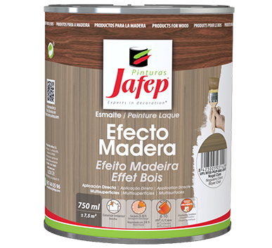 ESMALTE EFECTO MADERA ROBLE CENIZA 750ML