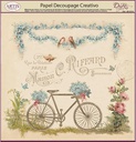 PAPEL DECOUPAGE BICICLETA