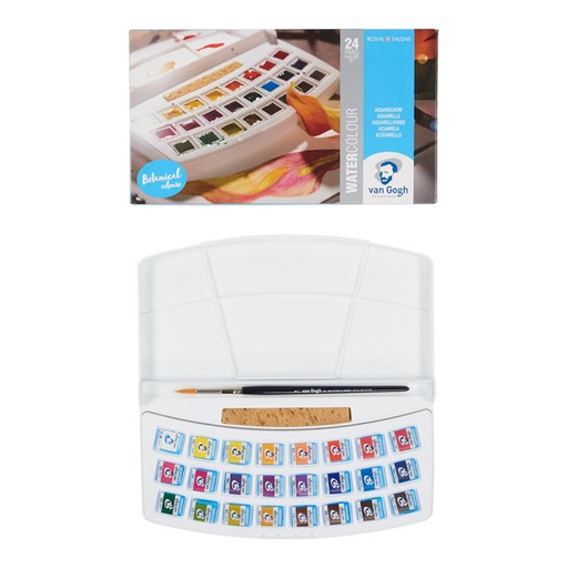 [20808623] ACUARELA 24 COLORES PASTILLA