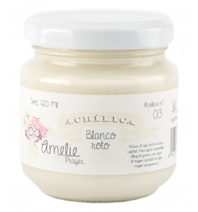 [AM12003] ACRILICA BLANCO ROTO 120ML