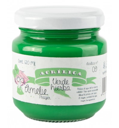 [AM12009] ACRILICA VERDE HIERBA 120ML