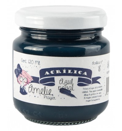 [AM12018] ACRILICA AZUL NAVAL 120ML