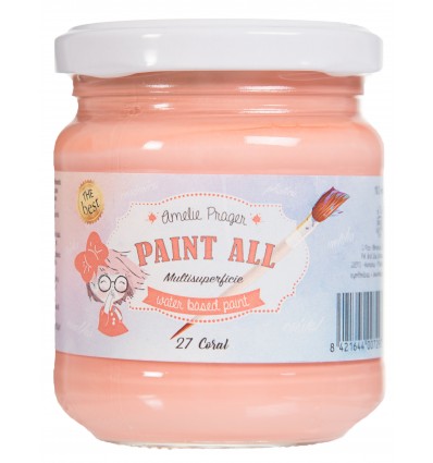 [ES27] PAINT ALL CORAL 180ML