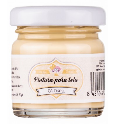 [TA30-04] PINTURA TEXTIL CREMA 30ML