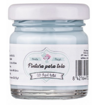 [TA30-09] PINTURA TELA AZUL BEBE 30ML