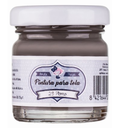 [TA30-29] PINTURA TELA PLOMO 30ML