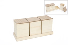 [87795] BASE CON 3 CAJAS