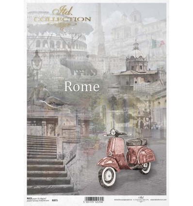 [R0875] PAPEL DE ARROZ ROME