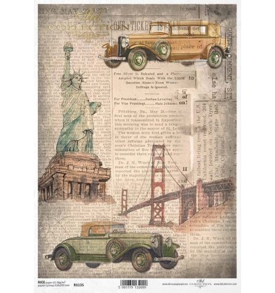 [R1135] PAPEL DE ARROZ NEW YORK