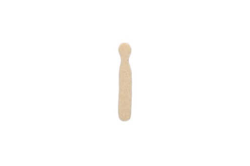 [13290] LETRA I DE MADERA 2CM